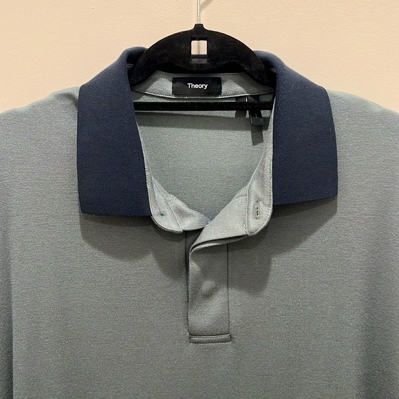 Theory Mens Polo Shirt - Picture 2 of 4